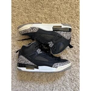 Air Jordan Spizike Black Cement Size 4.5 Youth